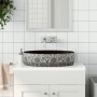 Black blue ceramic oval countertop sink 56.5x36.5x13.5cm by , Sinks - Ref: Foro24-155114, Price: 141,98 €, Discount: %
