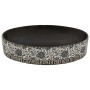 Black blue ceramic oval countertop sink 56.5x36.5x13.5cm by , Sinks - Ref: Foro24-155114, Price: 141,98 €, Discount: %