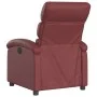 Red Faux Leather Recliner by , Armchairs - Ref: Foro24-371717, Price: 197,07 €, Discount: %