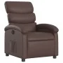 Brown Faux Leather Recliner by , Armchairs - Ref: Foro24-371715, Price: 208,79 €, Discount: %