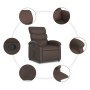 Sillón reclinable de cuero sintético marrón de , Sillones - Ref: Foro24-371715, Precio: 230,61 €, Descuento: %