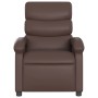 Liegender Massagesessel aus braunem Kunstleder von , Sessel - Ref: Foro24-371722, Preis: 203,92 €, Rabatt: %