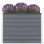 Erhöhtes Pflanzgefäß 100x100x77 cm Stahl verzinkt grau von vidaXL, Töpfe und Pflanzgefäße - Ref: Foro24-42407, Preis: 56,52 €...