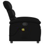 Black synthetic leather reclining massage chair by , Armchairs - Ref: Foro24-371720, Price: 205,11 €, Discount: %