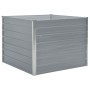 Erhöhtes Pflanzgefäß 100x100x77 cm Stahl verzinkt grau von vidaXL, Töpfe und Pflanzgefäße - Ref: Foro24-42407, Preis: 56,52 €...