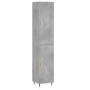 Betongraues Sperrholz-Sideboard 34,5 x 34 x 180 cm von , Sideboards - Ref: Foro24-3200117, Preis: 100,62 €, Rabatt: %