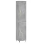 Concrete gray plywood sideboard 34.5x34x180 cm by , Sideboards - Ref: Foro24-3200117, Price: 99,39 €, Discount: %