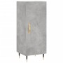 Concrete gray plywood sideboard 34.5x34x180 cm by , Sideboards - Ref: Foro24-3200117, Price: 100,54 €, Discount: %