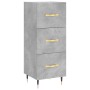 Betongraues Sperrholz-Sideboard 34,5 x 34 x 180 cm von , Sideboards - Ref: Foro24-3200181, Preis: 107,19 €, Rabatt: %
