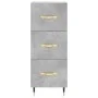 Concrete gray plywood sideboard 34.5x34x180 cm by , Sideboards - Ref: Foro24-3200181, Price: 105,90 €, Discount: %