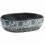Ovales Aufsatzwaschbecken aus schwarzer und blauer Keramik, 47 x 33 x 13 cm von , Sinkt - Ref: Foro24-155070, Preis: 141,45 €...