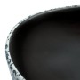 Black and blue ceramic oval countertop sink 47x33x13 cm by , Sinks - Ref: Foro24-155070, Price: 138,70 €, Discount: %