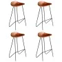 Küchenhocker 4 Einheiten braunes Echtleder von , Küchenhocker - Ref: Foro24-276363, Preis: 372,12 €, Rabatt: %