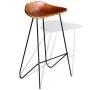 Küchenhocker 4 Einheiten braunes Echtleder von , Küchenhocker - Ref: Foro24-276363, Preis: 372,12 €, Rabatt: %