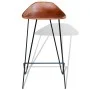 Küchenhocker 4 Einheiten braunes Echtleder von , Küchenhocker - Ref: Foro24-276363, Preis: 372,12 €, Rabatt: %