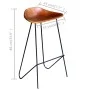 Küchenhocker 4 Einheiten braunes Echtleder von , Küchenhocker - Ref: Foro24-276363, Preis: 372,12 €, Rabatt: %