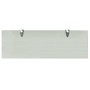 Estante flotante de cristal 60x20 cm 8 mm de vidaXL, Estantes y estanterías - Ref: Foro24-243797, Precio: 23,46 €, Descuento: %