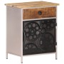 Rough mango wood bedside table 40x30x50 cm by vidaXL, Nightstands - Ref: Foro24-323738, Price: 75,60 €, Discount: %