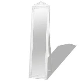 White baroque style standing mirror 160x40 cm by vidaXL, Mirrors - Ref: Foro24-243691, Price: 88,79 €, Discount: %