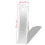 White baroque style standing mirror 160x40 cm by vidaXL, Mirrors - Ref: Foro24-243691, Price: 88,79 €, Discount: %