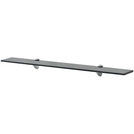 Floating glass shelf 80x10 cm 8 mm by vidaXL, Shelves and shelves - Ref: Foro24-243767, Price: 19,24 €, Discount: %