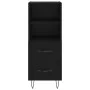 Schwarzer Sperrholz-Schrank 34,5x34x180 cm von , Sideboards - Ref: Foro24-3199330, Preis: 108,43 €, Rabatt: %