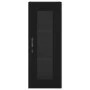 Schwarzer Sperrholz-Schrank 34,5x34x180 cm von , Sideboards - Ref: Foro24-3199330, Preis: 108,43 €, Rabatt: %