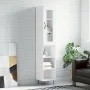 Hoher Schrank aus weißem Sperrholz 34,5x34x180 cm. von , Sideboards - Ref: Foro24-3199393, Preis: 89,33 €, Rabatt: %