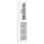 Hoher Schrank aus weißem Sperrholz 34,5x34x180 cm. von , Sideboards - Ref: Foro24-3199393, Preis: 90,45 €, Rabatt: %