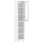 Hoher Schrank aus weißem Sperrholz 34,5x34x180 cm. von , Sideboards - Ref: Foro24-3199393, Preis: 89,33 €, Rabatt: %