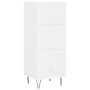 Hoher Schrank aus weißem Sperrholz 34,5x34x180 cm. von , Sideboards - Ref: Foro24-3199393, Preis: 90,45 €, Rabatt: %