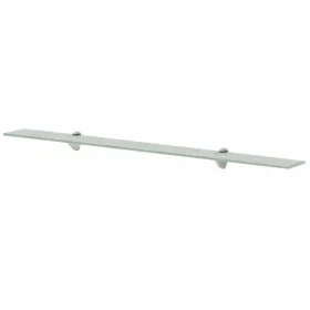 Floating glass shelf 100x10 cm 8 mm by vidaXL, Shelves and shelves - Ref: Foro24-243777, Price: 23,86 €, Discount: %