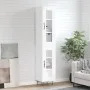 Hoher Schrank aus weißem Sperrholz 34,5x34x180 cm. von , Sideboards - Ref: Foro24-3199457, Preis: 99,75 €, Rabatt: %