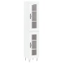 Hoher Schrank aus weißem Sperrholz 34,5x34x180 cm. von , Sideboards - Ref: Foro24-3199457, Preis: 101,01 €, Rabatt: %