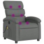 Dunkelgraues Stoff-Massage-Fernsehsessel von , Sessel - Ref: Foro24-371702, Preis: 207,33 €, Rabatt: %