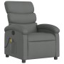 Dunkelgraues Stoff-Massage-Fernsehsessel von , Sessel - Ref: Foro24-371702, Preis: 207,33 €, Rabatt: %