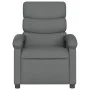 Sillón de masaje reclinable de tela gris oscuro by , Armchairs - Ref: Foro24-371702, Price: 206,27 €, Discount: %