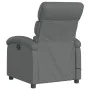 Sillón de masaje reclinable de tela gris oscuro by , Armchairs - Ref: Foro24-371702, Price: 206,27 €, Discount: %