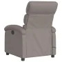 Sillón de masaje reclinable de tela gris taupé de , Sillones - Ref: Foro24-371709, Precio: 205,75 €, Descuento: %