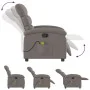 Sillón de masaje reclinable de tela gris taupé de , Sillones - Ref: Foro24-371709, Precio: 205,75 €, Descuento: %