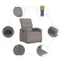 Sillón de masaje reclinable de tela gris taupé de , Sillones - Ref: Foro24-371709, Precio: 205,75 €, Descuento: %