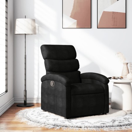 Schwarzer Stoff-Liegesessel von , Sessel - Ref: Foro24-371691, Preis: 185,93 €, Rabatt: %