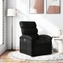 Sillón reclinable de tela negro de , Sillones - Ref: Foro24-371691, Precio: 183,13 €, Descuento: %