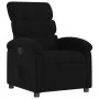Sillón reclinable de tela negro de , Sillones - Ref: Foro24-371691, Precio: 183,13 €, Descuento: %