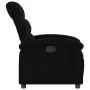 Sillón reclinable de tela negro de , Sillones - Ref: Foro24-371691, Precio: 183,13 €, Descuento: %