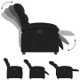 Sillón reclinable de tela negro de , Sillones - Ref: Foro24-371691, Precio: 183,13 €, Descuento: %