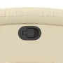 Sillón reclinable de tela crema de , Sillones - Ref: Foro24-371698, Precio: 190,05 €, Descuento: %