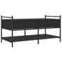 Schwarzer Couchtisch aus Spanplatte 99x50x50 cm von , Couchtisch - Ref: Foro24-833960, Preis: 72,59 €, Rabatt: %