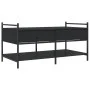 Schwarzer Couchtisch aus Spanplatte 99x50x50 cm von , Couchtisch - Ref: Foro24-833960, Preis: 71,72 €, Rabatt: %
