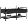 Schwarzer Couchtisch aus Spanplatte 99x50x50 cm von , Couchtisch - Ref: Foro24-833960, Preis: 72,59 €, Rabatt: %
